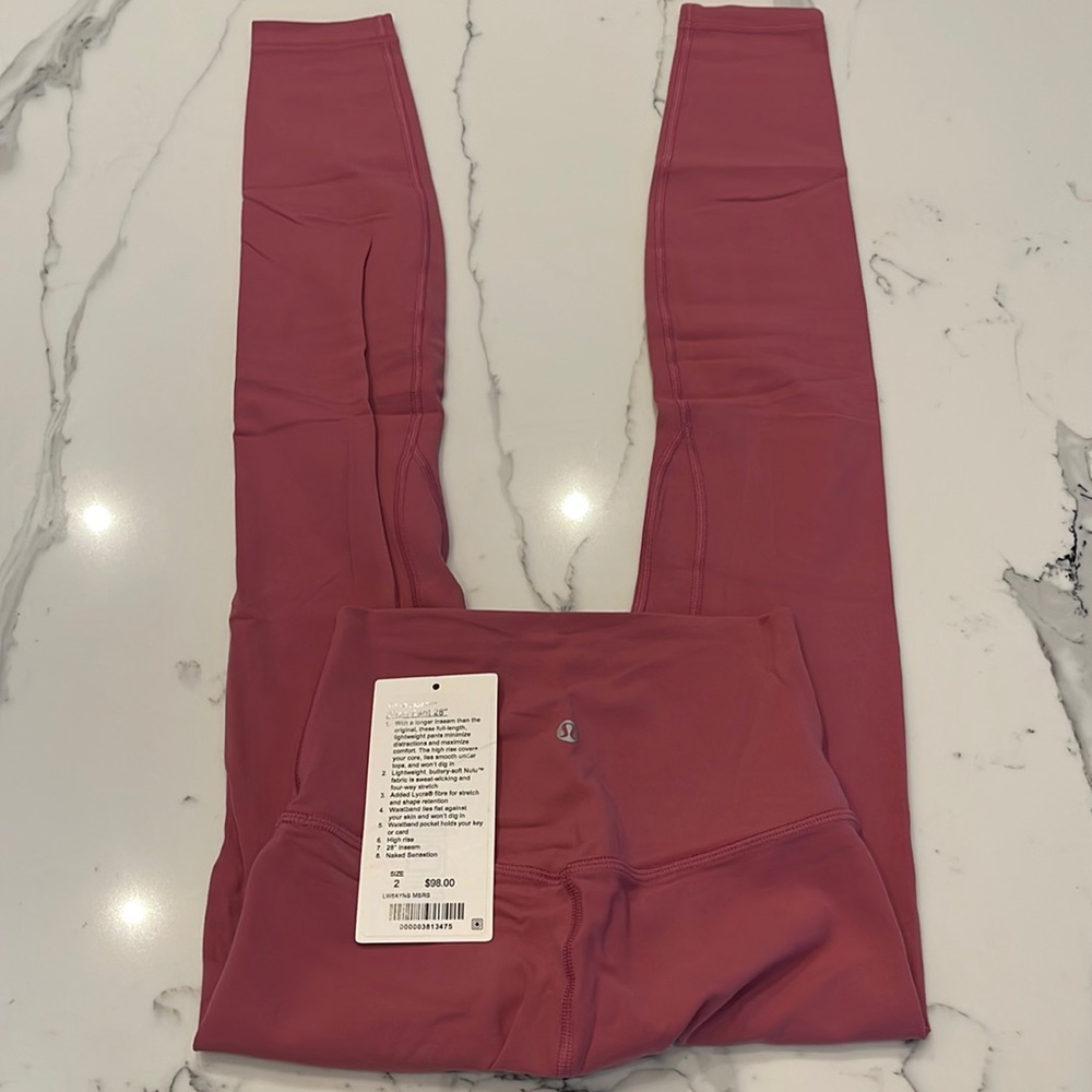 Lululemon Align RARE Moss Rose